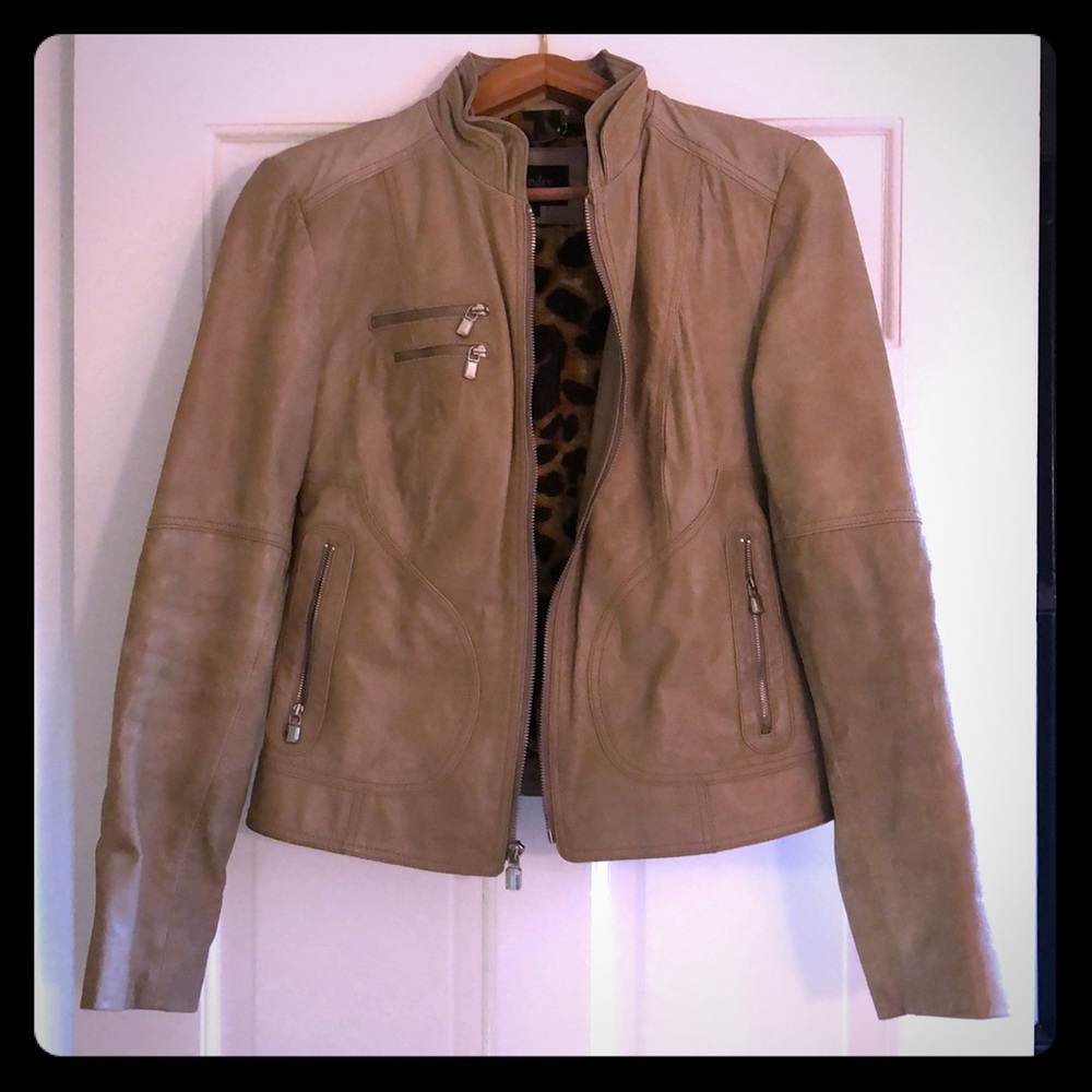 Laundry by Shelli Segal Leather Jacket